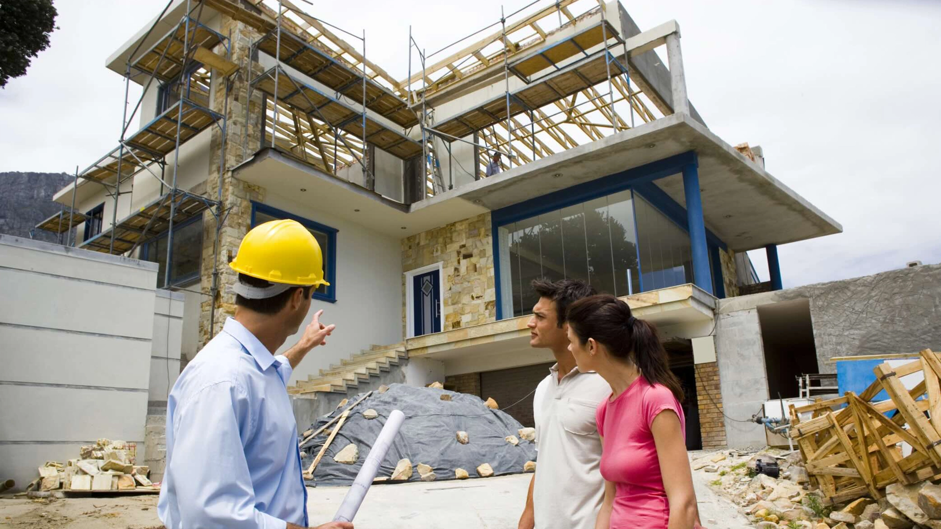 SR Group construction and interior team work in Hyderabad