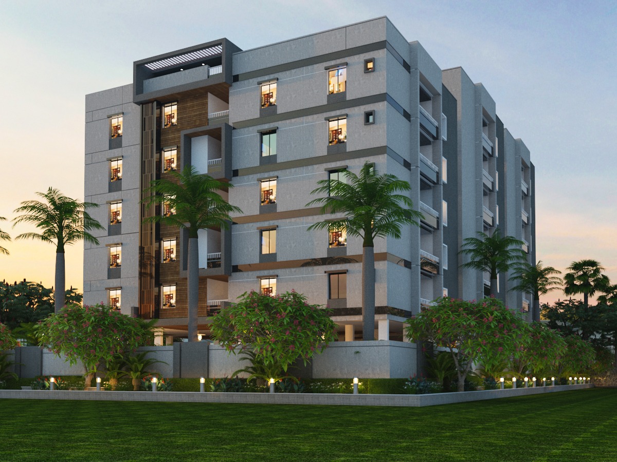 SR Serene Vista - Premium Boutique Apartments construction project by SR Group in Hyderabad